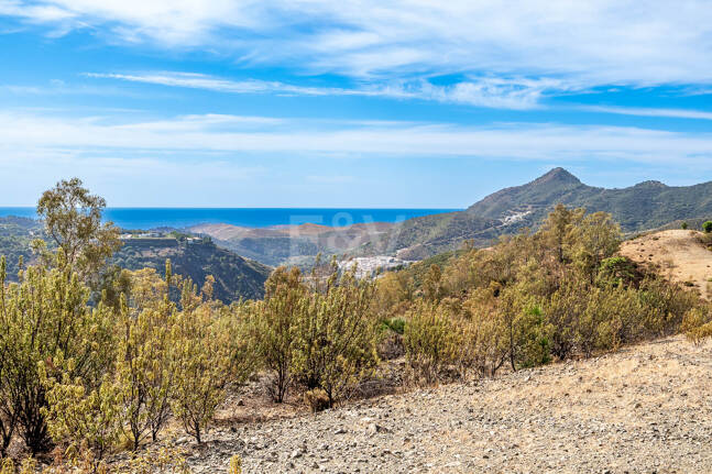 Parcela privilegiada en La Zagaleta con vistas panorámicas