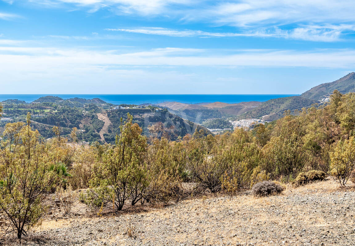 Parcela privilegiada en La Zagaleta con vistas panorámicas