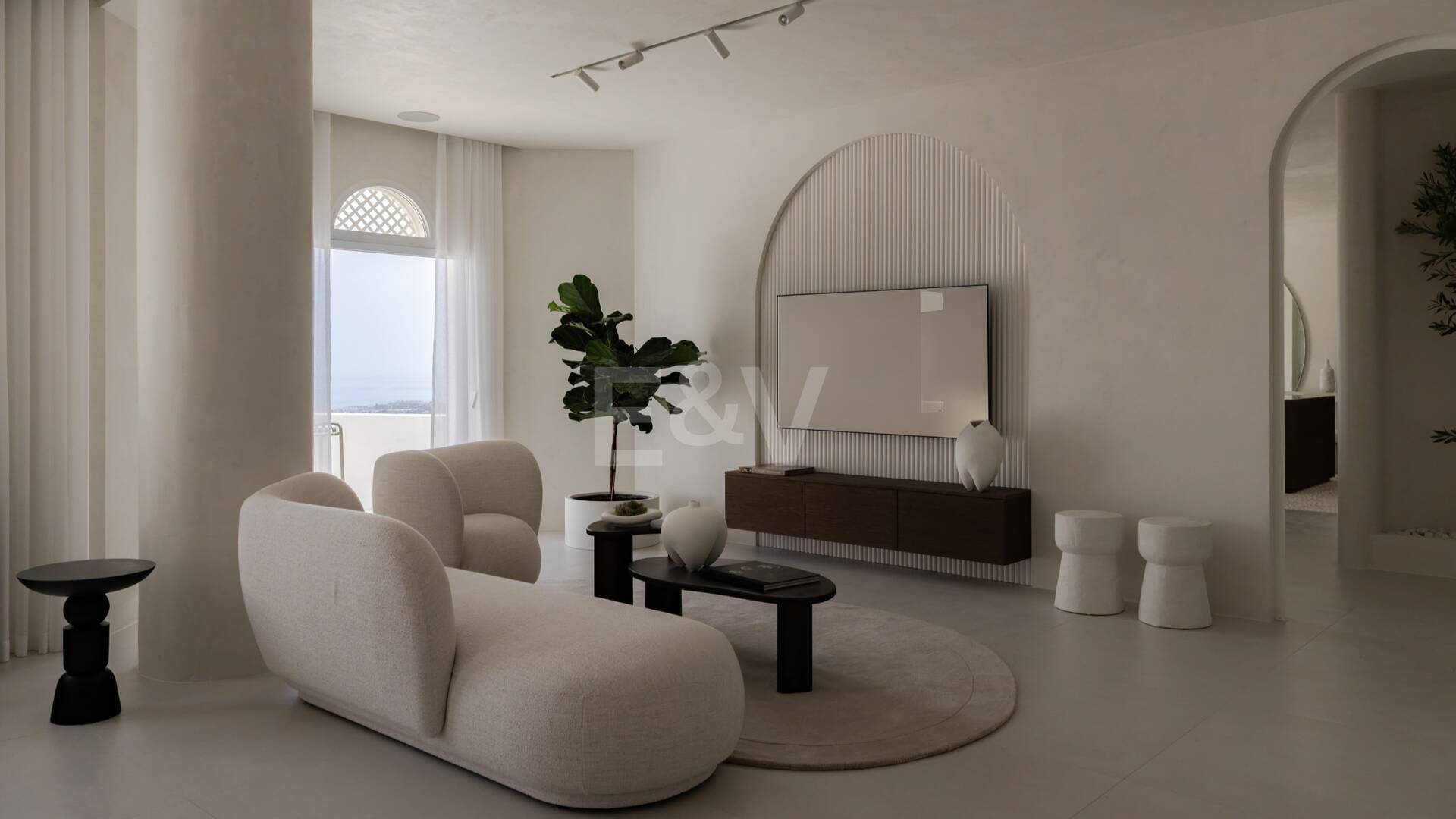 Modern Penthouse with Sea Views and Rooftop Pool on Marbella's Golden Mile