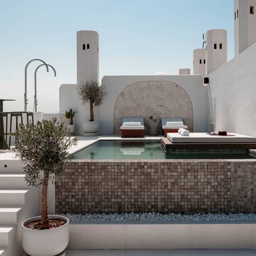 Modern Penthouse med havsutsikt och Rooftop Pool på Marbellas Golden Mile