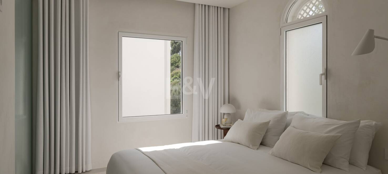 Modern Penthouse med havsutsikt och Rooftop Pool på Marbellas Golden Mile