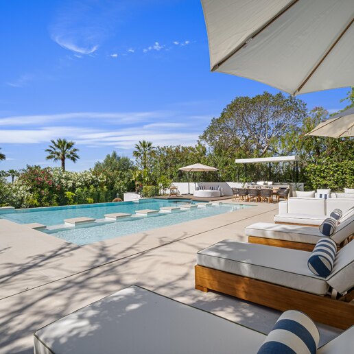 Spectaculaire Villa de golf en première ligne avec vue panoramique sur la mer