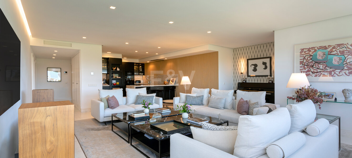 Stylish apartment with Panoramic Golf Views