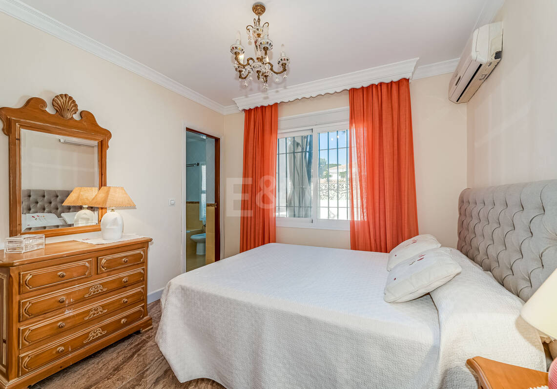Coastal Charm: Seafront Villa with Stunning Views and Lush Gardens, All on a Single Level
