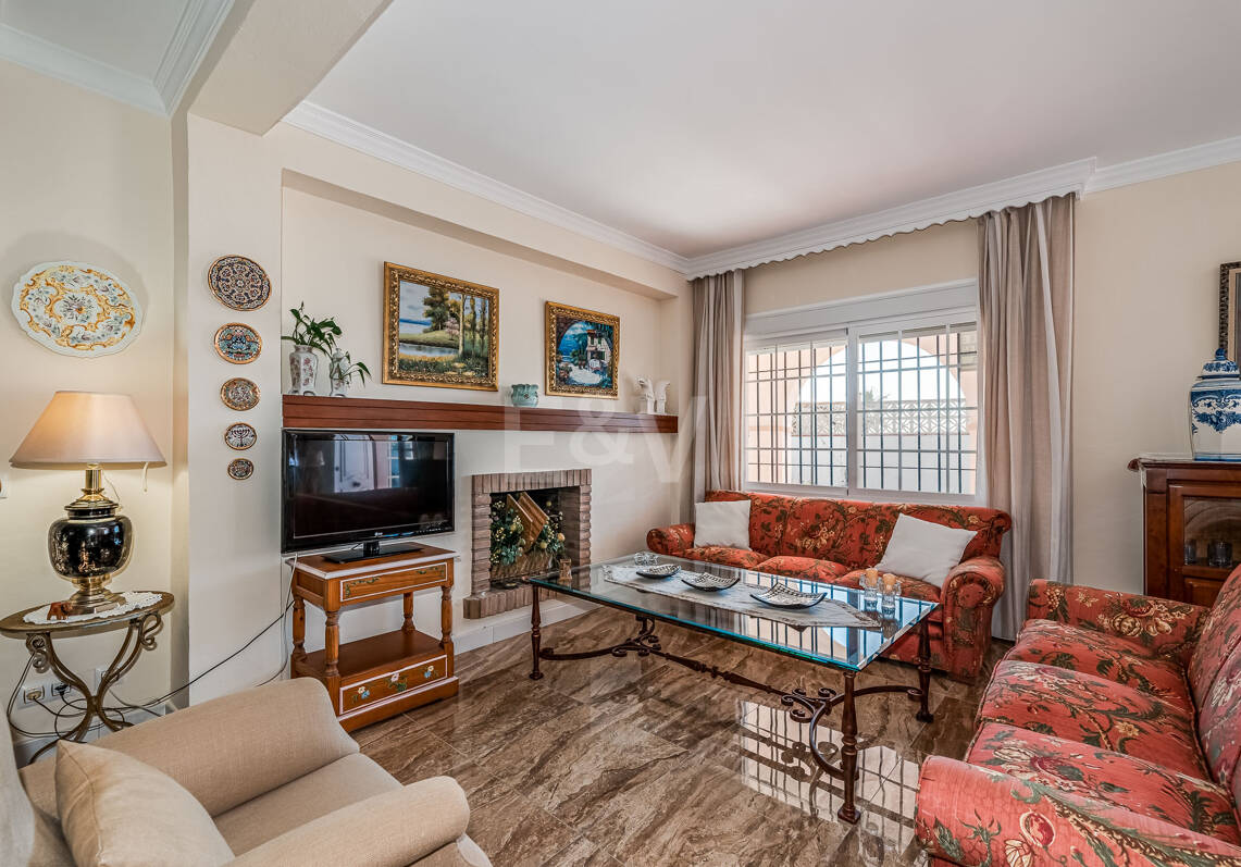 Coastal Charm: Seafront Villa with Stunning Views and Lush Gardens, All on a Single Level