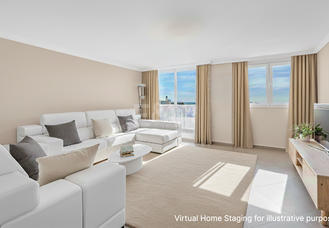 Marbella Beachside Top-Floor Appartement avec Panoramique Vues