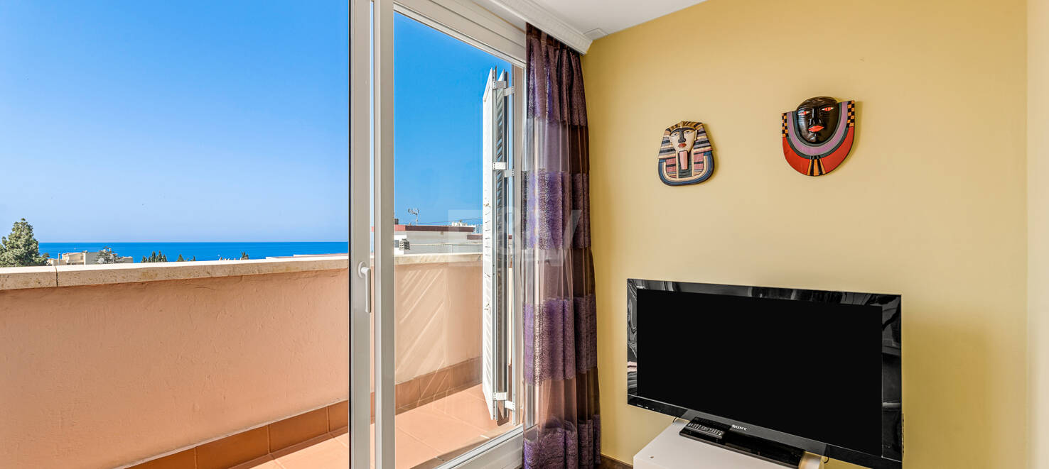 Marbella Beachside Top-Floor Apartment with Panoramic Views