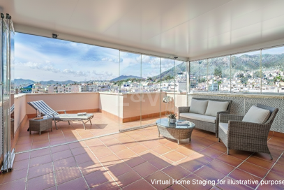 Marbella Beachside Top-Floor Appartement avec Panoramique Vues