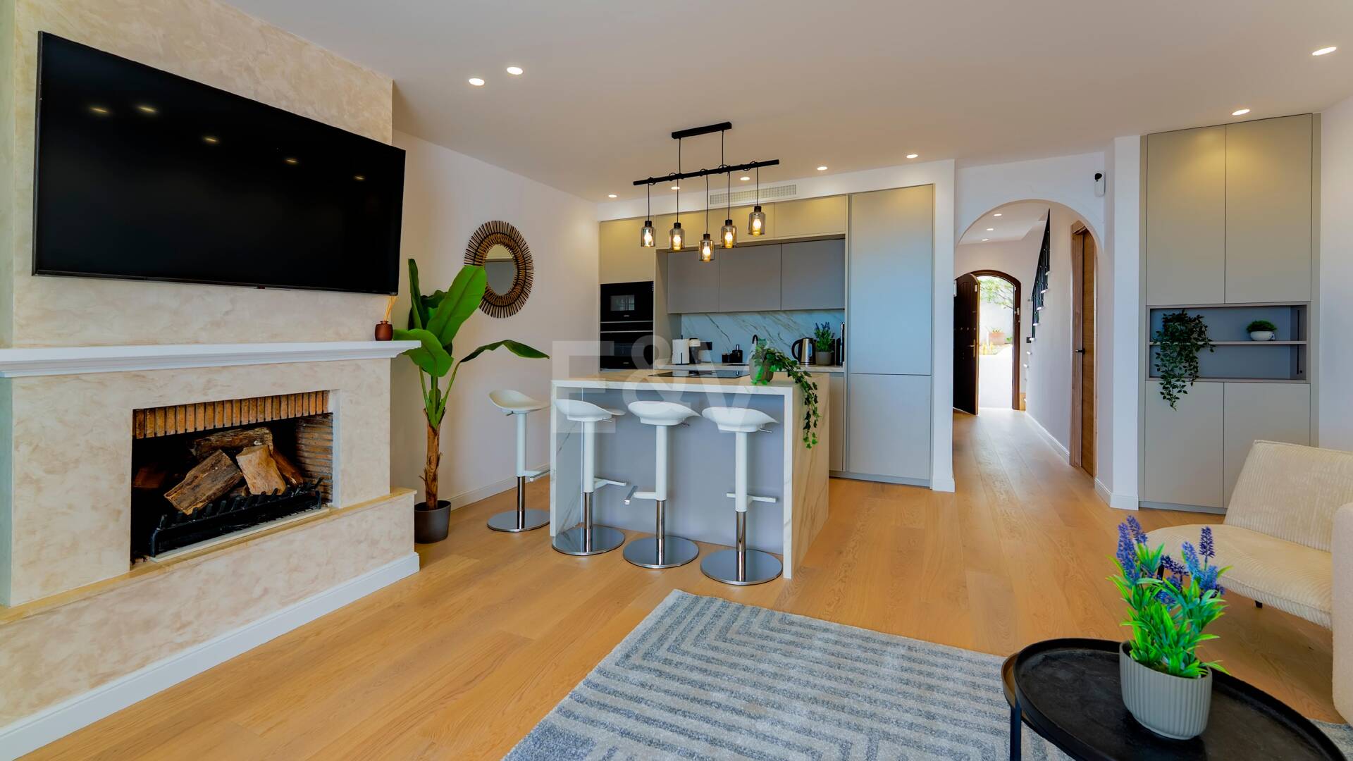 Elegant Townhouse z widokiem na morze i Golf Bliskość