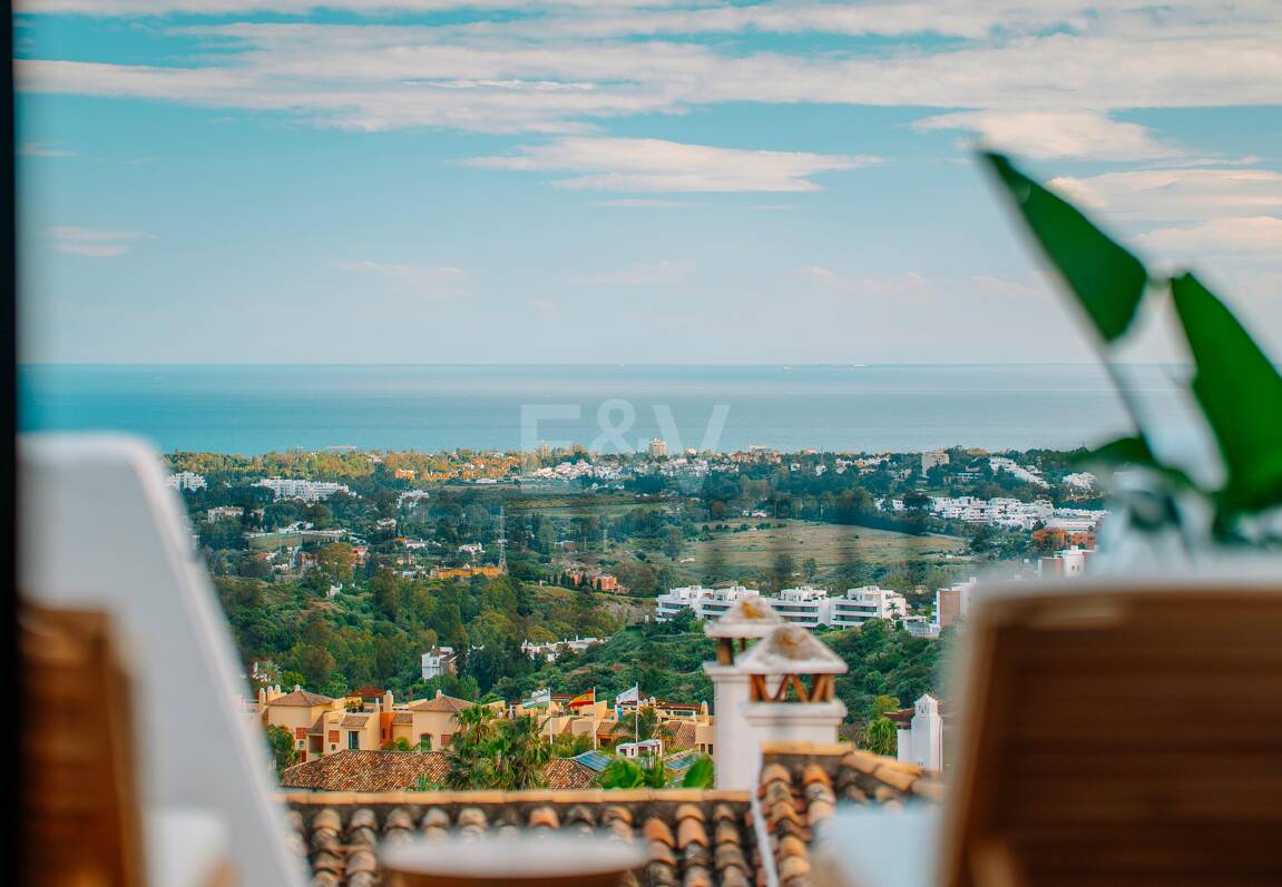 Elegant Townhouse z widokiem na morze i Golf Bliskość