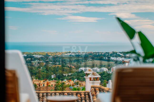 Elegant Townhouse z widokiem na morze i Golf Bliskość