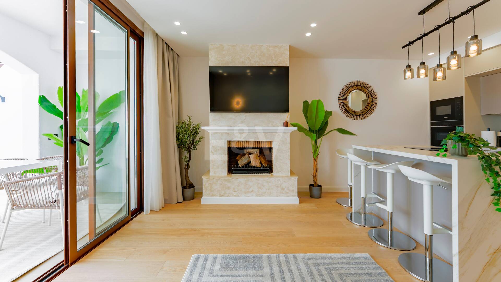 Elegant Townhouse z widokiem na morze i Golf Bliskość