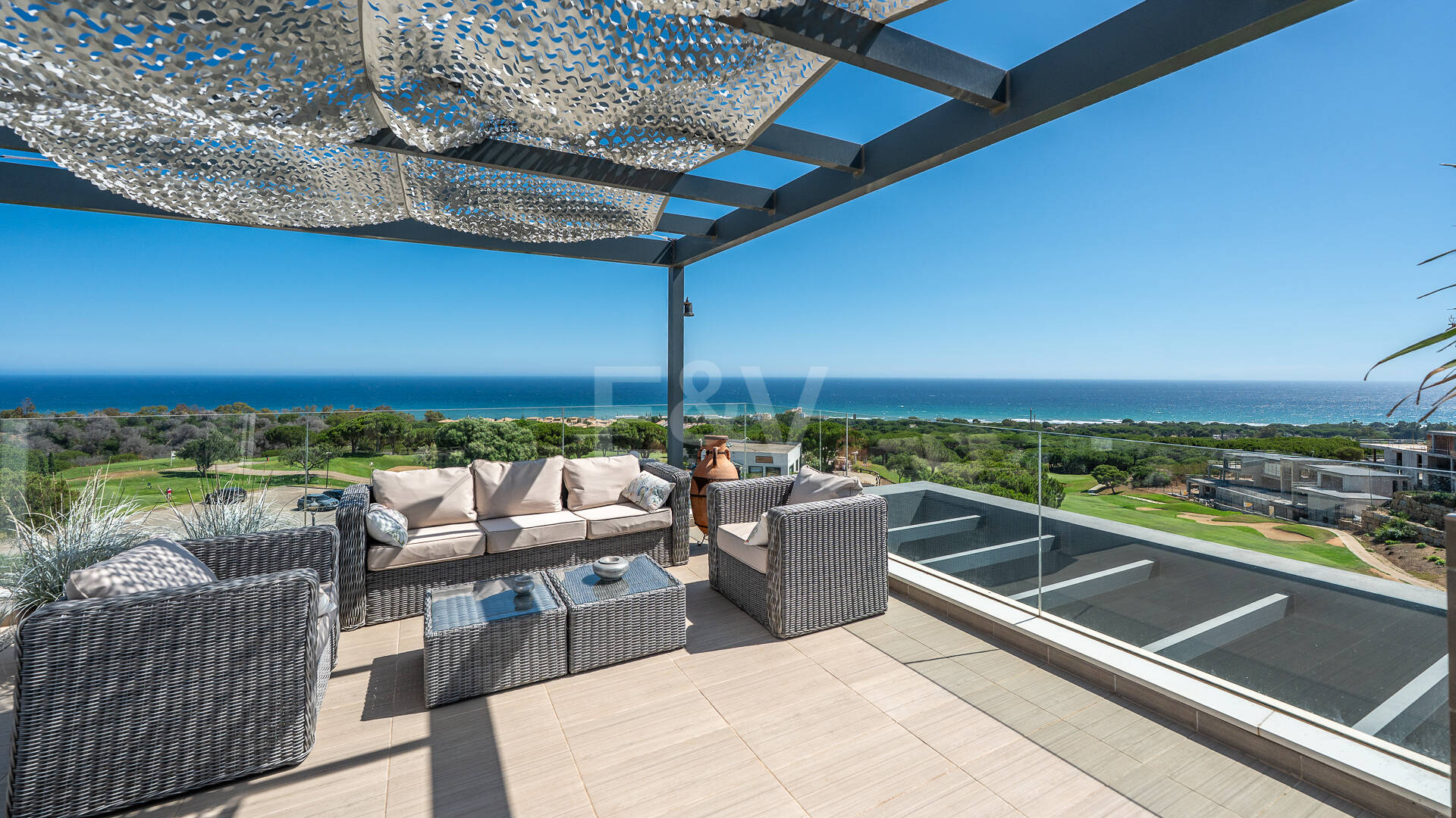 Villa de lujo con vistas al mar de 360°