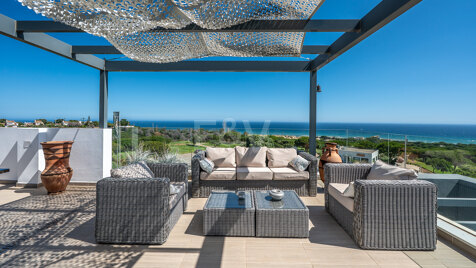 Lyxig Villa med 360° havsutsikt och Rooftop Terrace