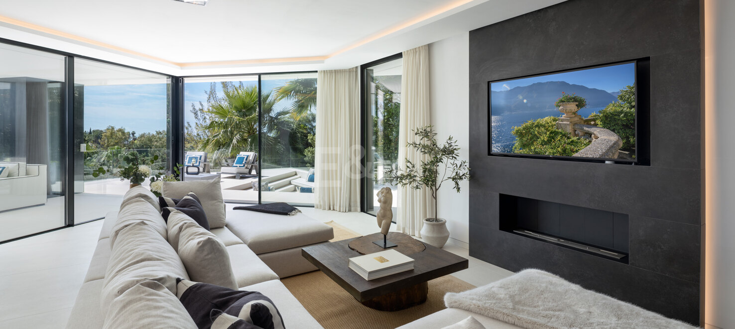Villa contemporánea con vistas impresionantes en La Quinta