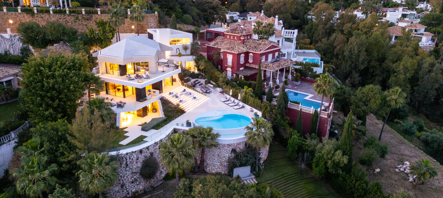 Villa contemporánea con vistas impresionantes en La Quinta