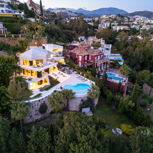 Villa contemporánea con vistas impresionantes en La Quinta