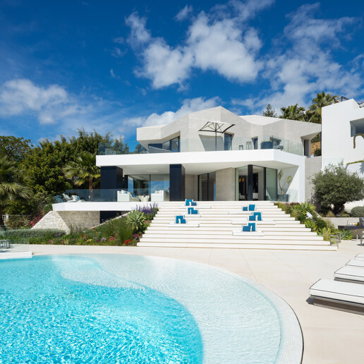 Villa contemporánea con vistas impresionantes en La Quinta