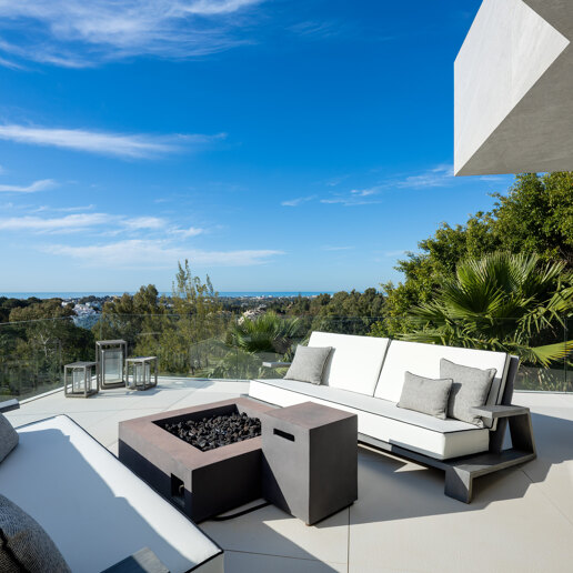 Villa contemporánea con vistas impresionantes en La Quinta