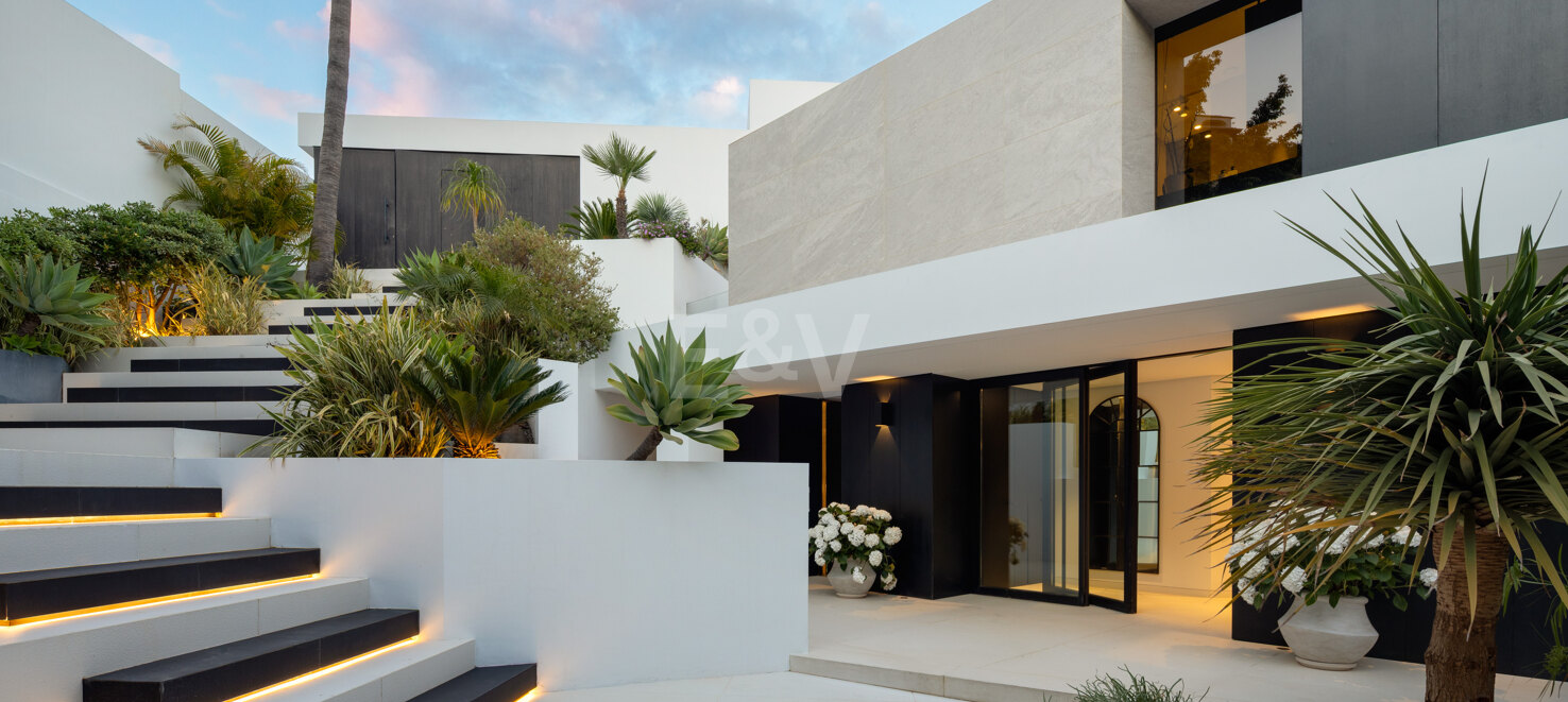 Villa contemporánea con vistas impresionantes en La Quinta