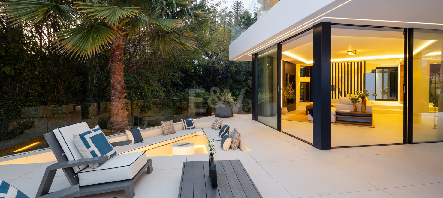 Villa contemporánea con vistas impresionantes en La Quinta