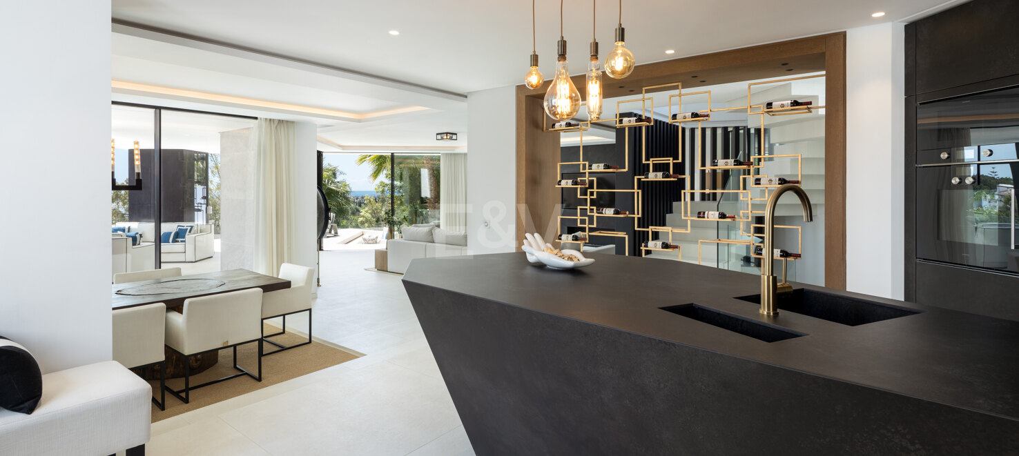 Villa contemporánea con vistas impresionantes en La Quinta