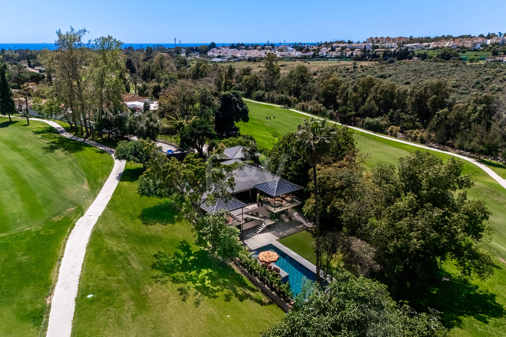 Gorgeous Balinese-Style Villa Surrounded by Golf Courses