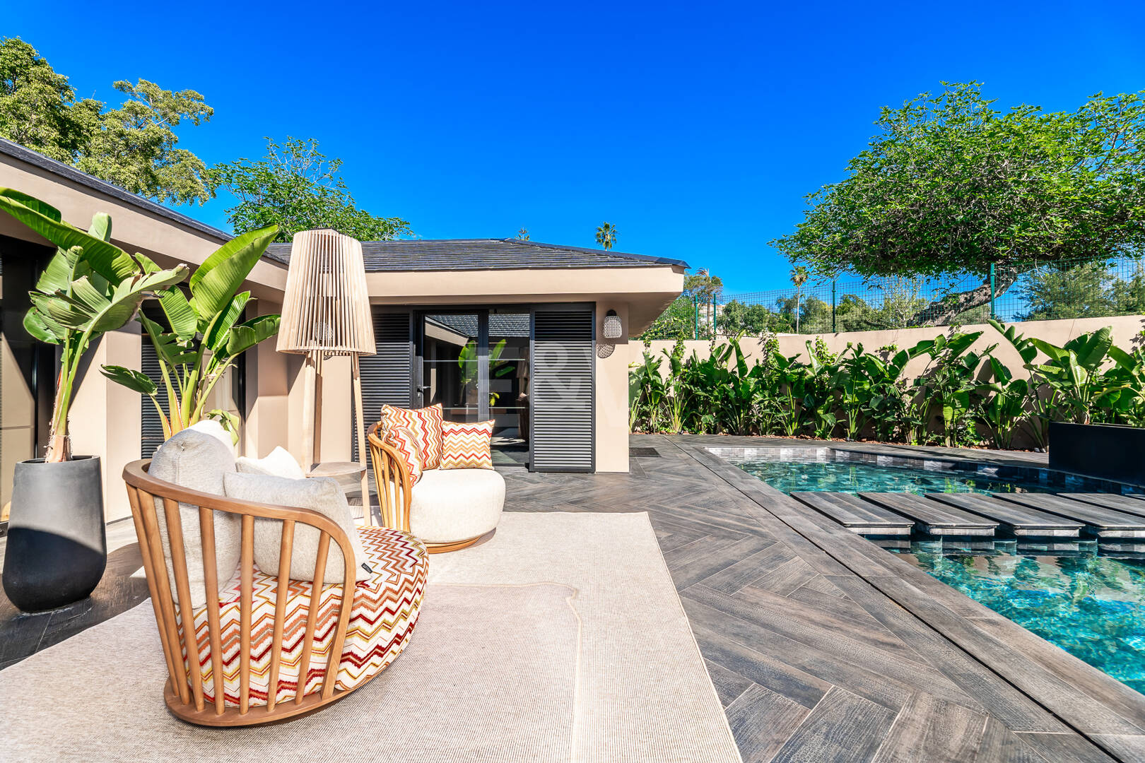 Gorgeous Balinese-Style Villa Surrounded by Golf Courses