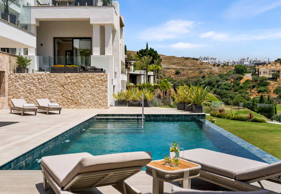 Villa avec mélange harmonieux de tradition et de luxe moderne