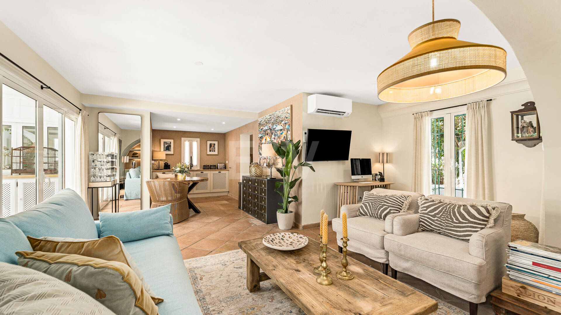 Andalusian Elegance Meets Modern Comfort in Balcones de Sierra Blanca