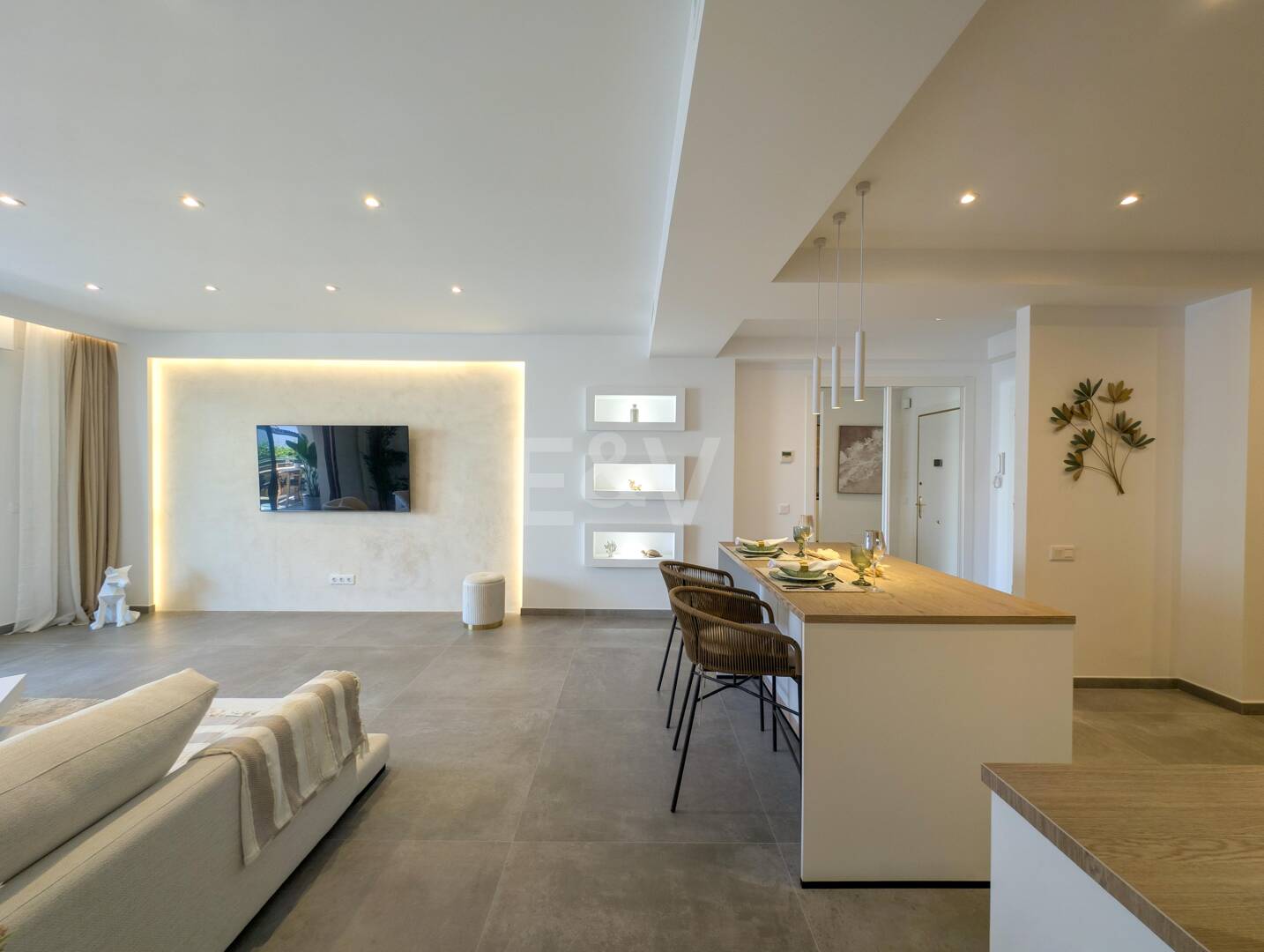 Appartement en bord de mer avec terrasse privée