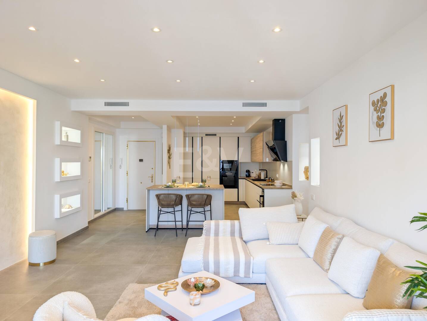 Appartement en bord de mer avec terrasse privée