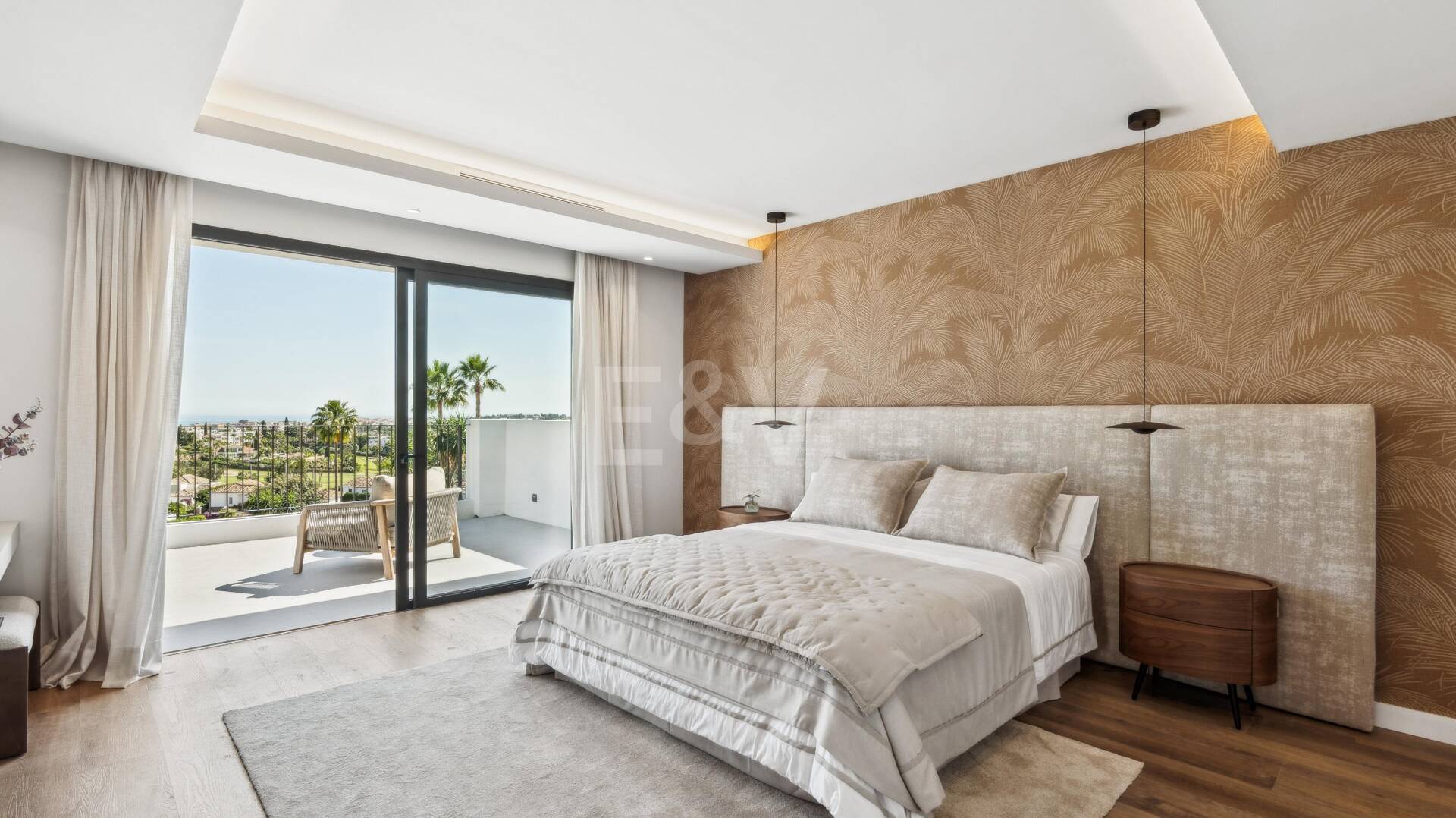 Elegant Medelhavet Villa med havsutsikt i Nueva Andalucía