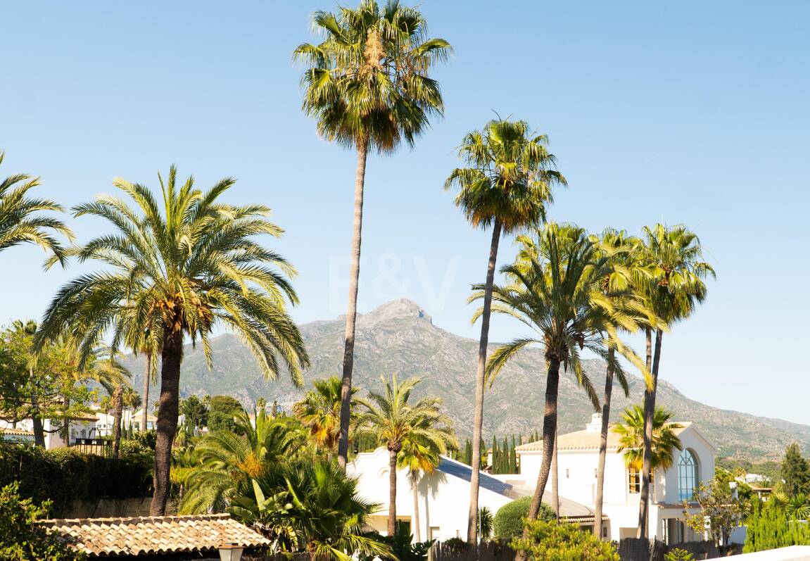 Élégante villa méditerranéenne avec vue sur la mer à Nueva Andalousie