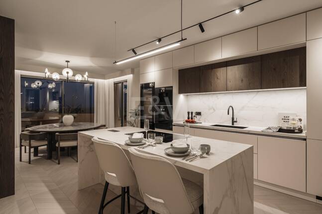 Impresionante apartamento de 4 habitaciones con vistas panorámicas al mar en La Cerquilla, Nueva Andalucía