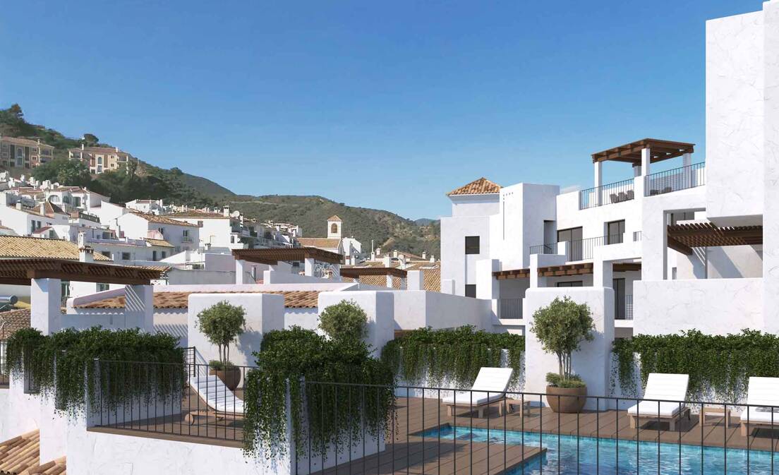 Apartamento nuevo y elegante en el corazón de Benahavís
