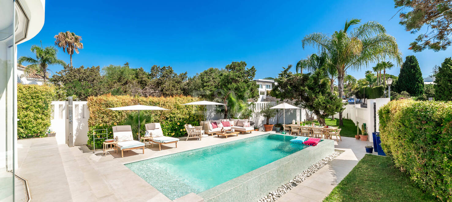 Modern Beachside Villa 150 m from the Sea with Exceptional Outdoor Living Spaces in Marbesa