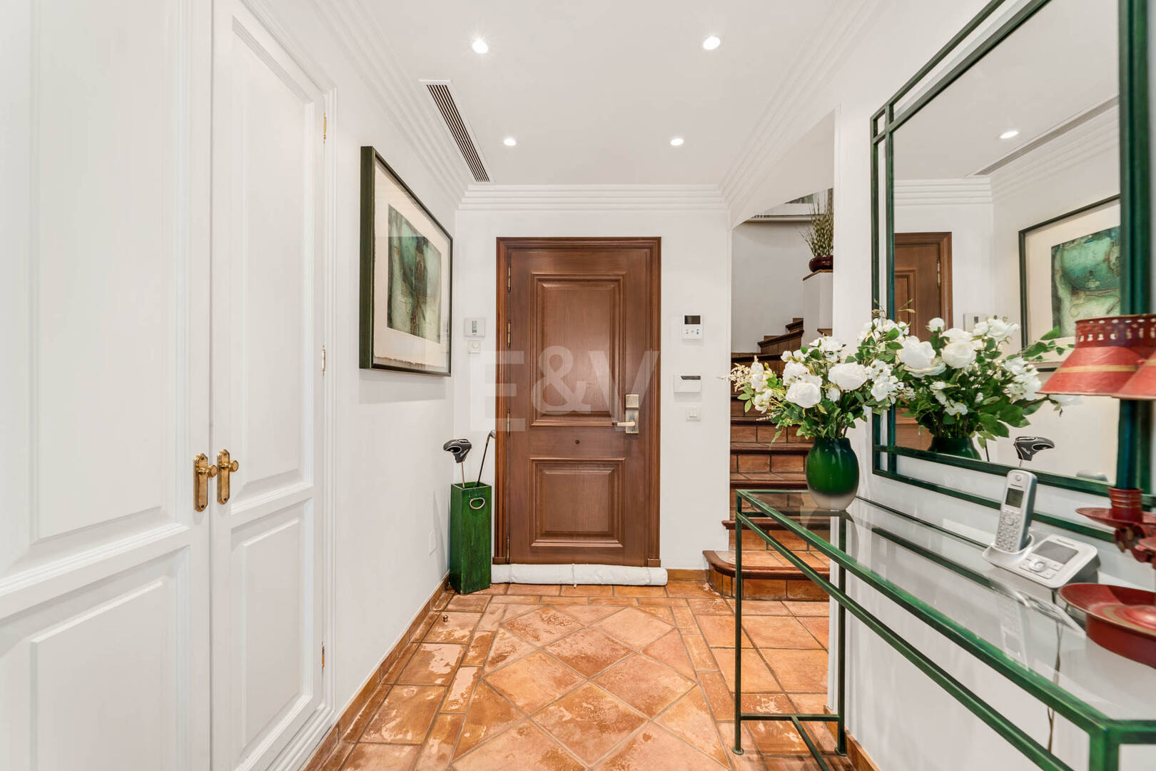 Penthouse dúplex en una prestigiosa comunidad de golf en primera línea con vistas espectaculares