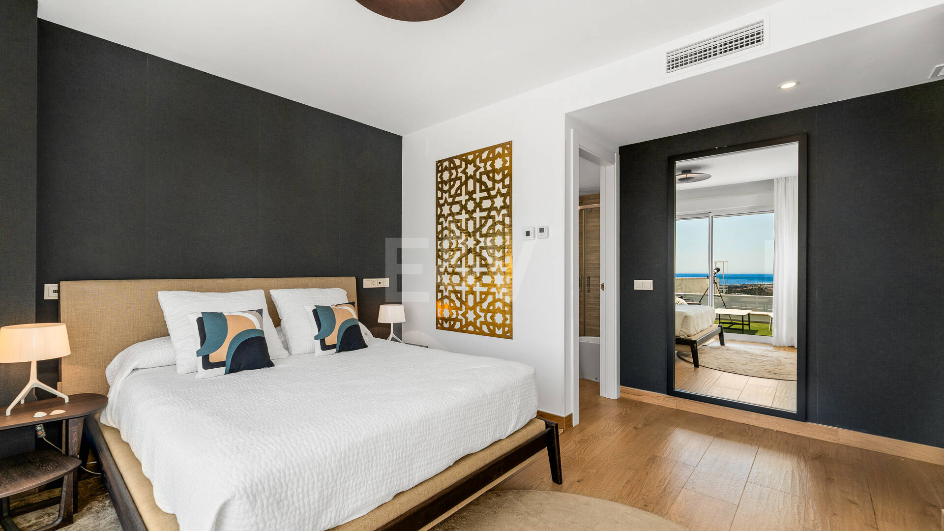 Elegant Duplex Penthouse with Beautiful Sea Views in Sought-After Gated Community