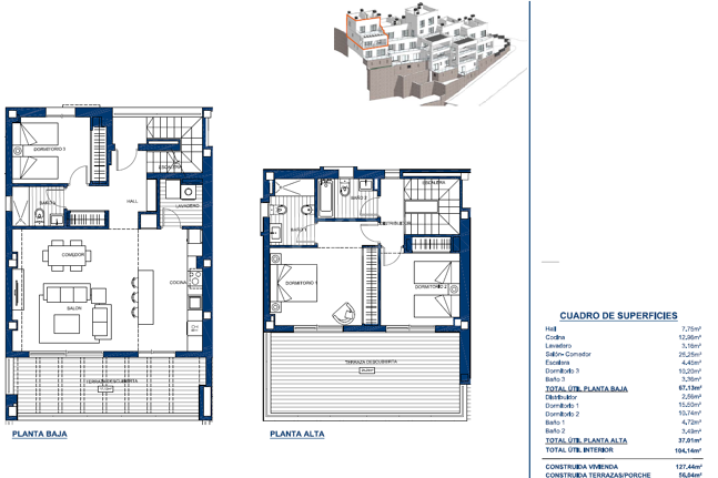 Elegant Duplex Penthouse with Beautiful Sea Views in Sought-After Gated Community