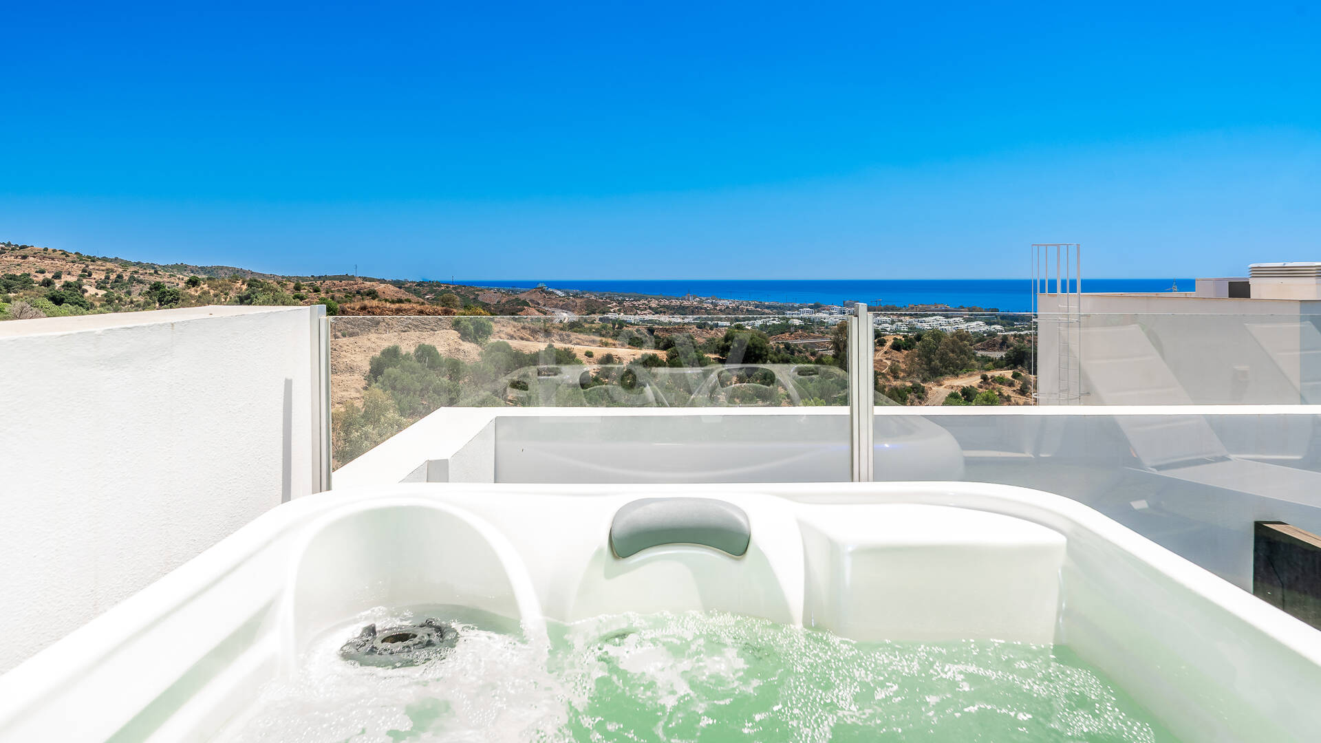 Elegant Duplex Penthouse with Beautiful Sea Views in Sought-After Gated Community