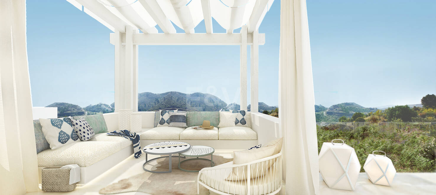 Villas, apartamentos y áticos en una comunidad con instalaciones de vanguardia a 10 min. de Puerto Banús