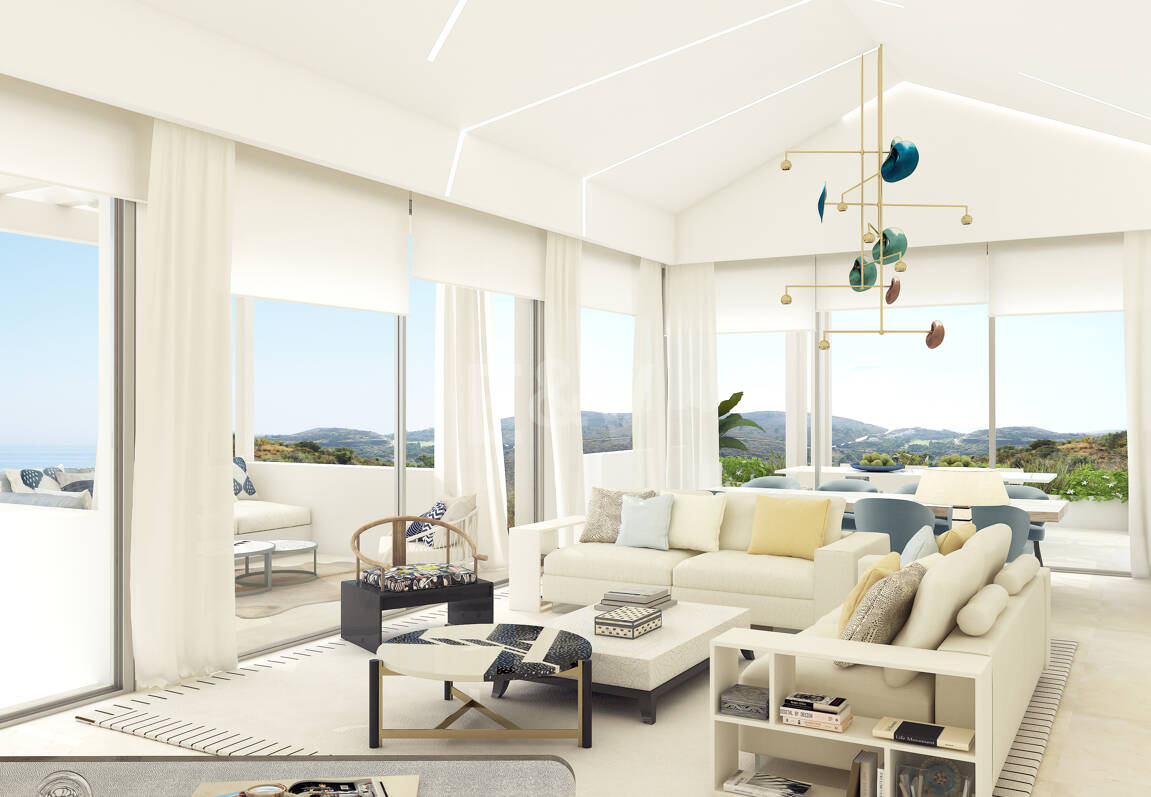 Marbella Club Hills, Villas, apartments and penthouses in a secure gated community with state of the art facilities 10 minutes' drive to Puerto Banús