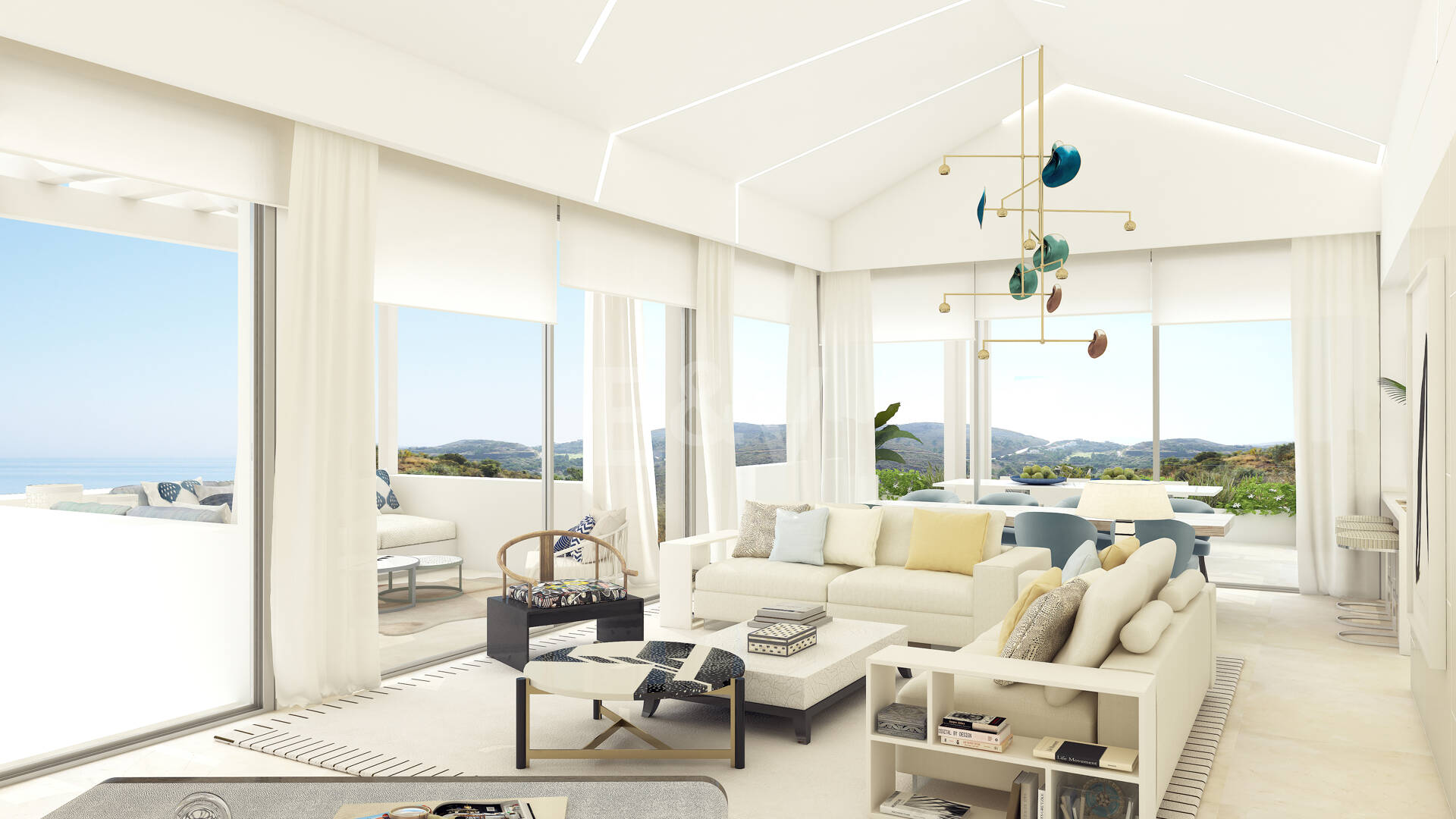 Marbella Club Hills, Villas, apartments and penthouses in a secure gated community with state of the art facilities 10 minutes' drive to Puerto Banús