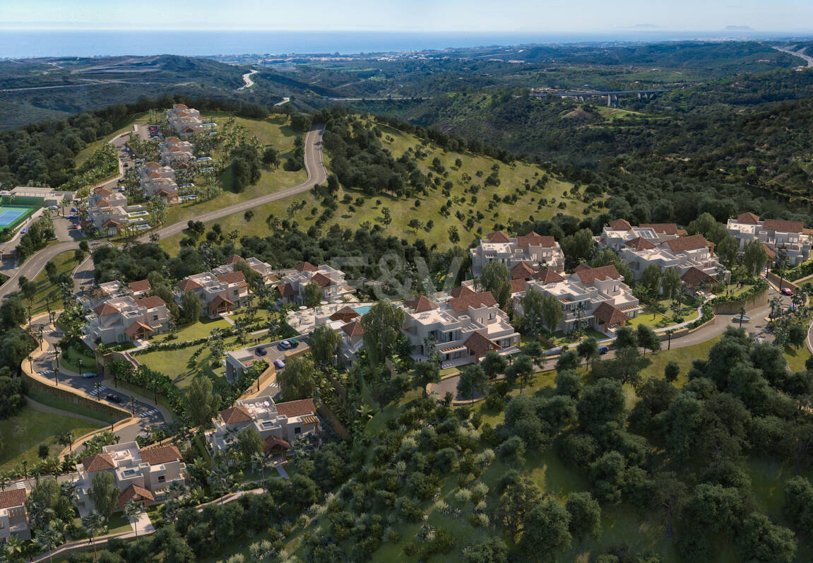 Marbella Club Hills, Villas, apartments and penthouses in a secure gated community with state of the art facilities 10 minutes' drive to Puerto Banús