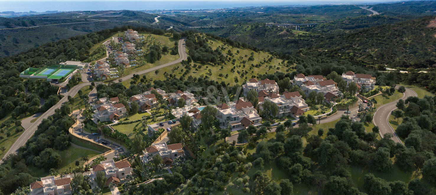Villas, apartamentos y áticos en una comunidad con instalaciones de vanguardia a 10 min. de Puerto Banús