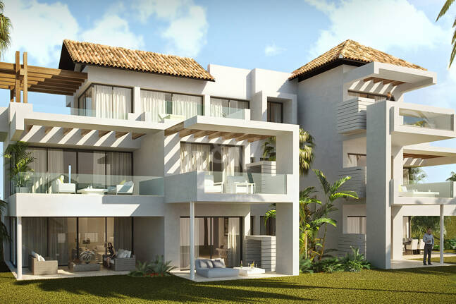 Marbella Club Hills, Villas, apartments and penthouses in a secure gated community with state of the art facilities 10 minutes' drive to Puerto Banús