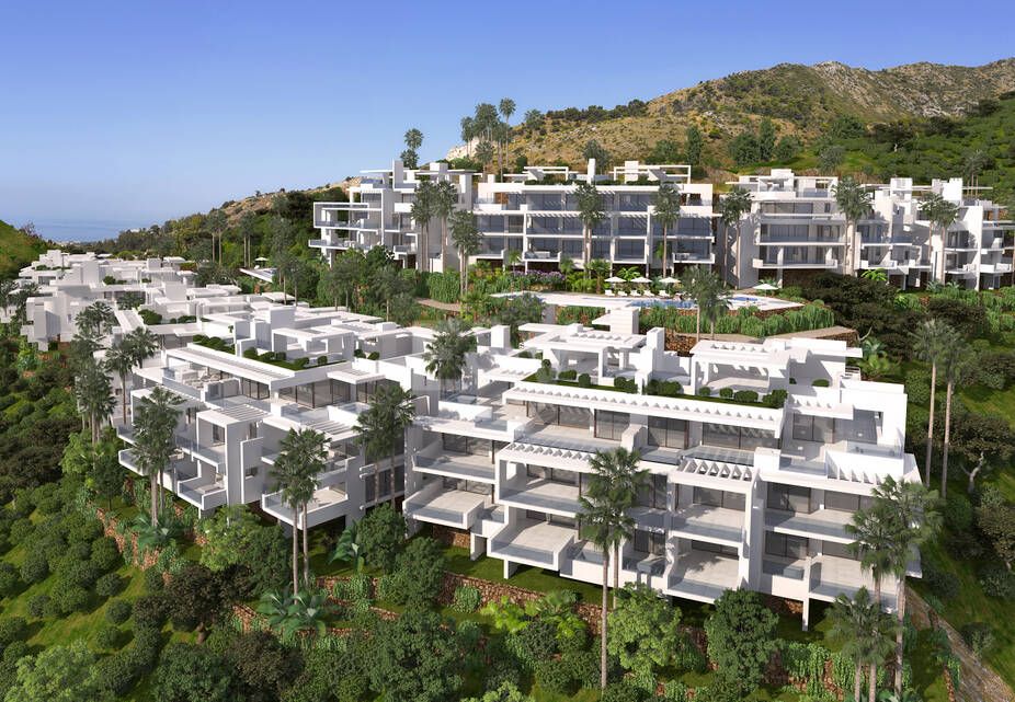 Palo Alto Marbella, Unikalny kurort z panoramicznym widokiem i na miejscu obiektów rekreacyjnych kilka minut od Marbella