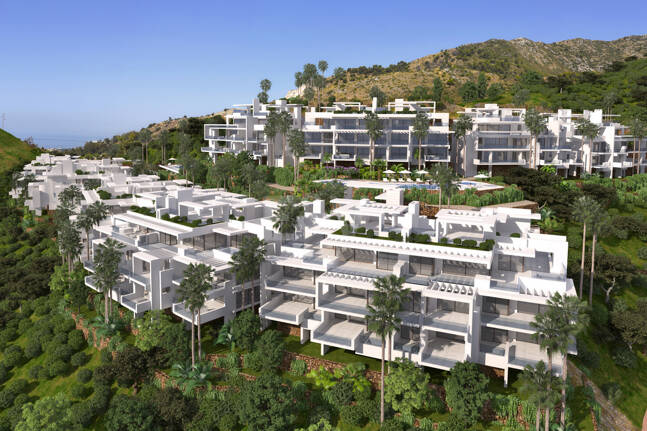 Palo Alto Marbella, Unikalny kurort z panoramicznym widokiem i na miejscu obiektów rekreacyjnych kilka minut od Marbella