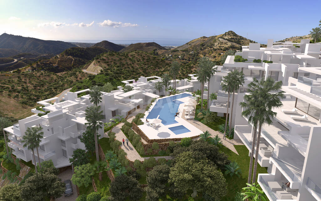 Palo Alto Marbella, Unikalny kurort z panoramicznym widokiem i na miejscu obiektów rekreacyjnych kilka minut od Marbella